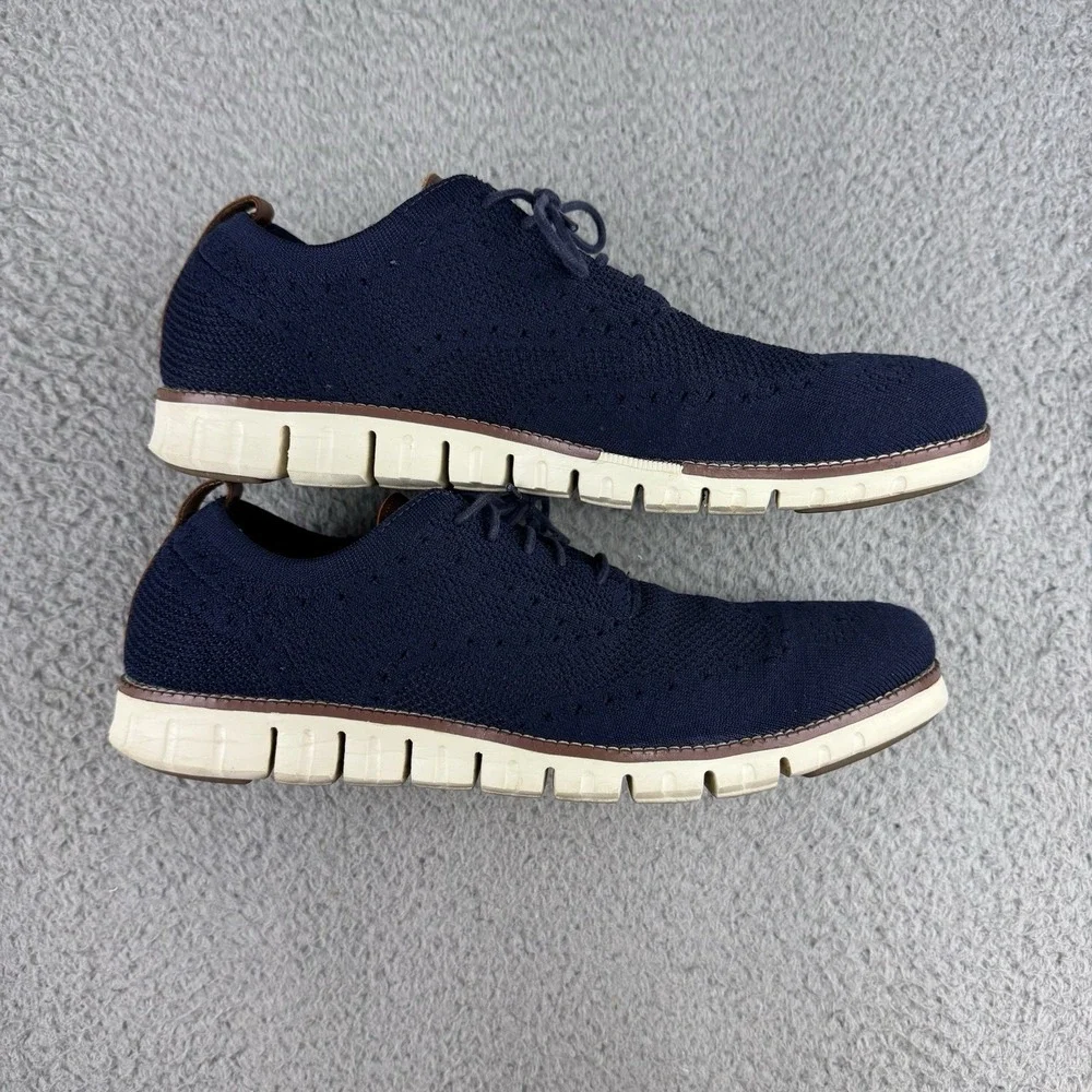 Cole HAAN Zero Gravity Men's Sneakers‎ Shoes Casual Derby Sz 13 Navy